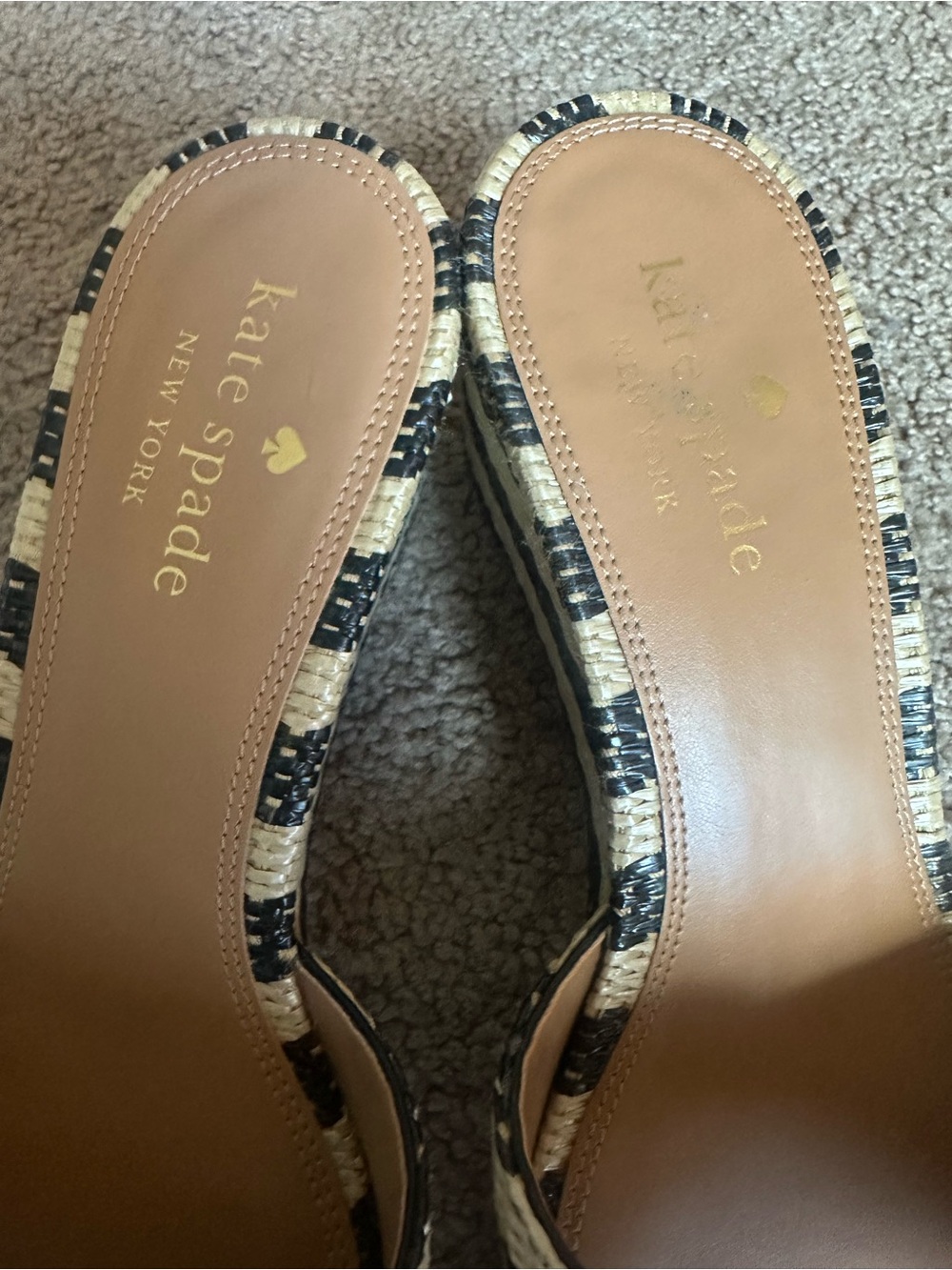 Kate Spade New York Seville Women's Shoes Bungalow/Natural  8 - Picture 7 of 8